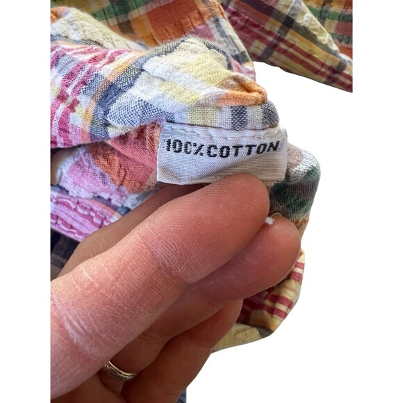 Ping Pong Pasttel Button down long sleeve shirt Size M - Picture 5 of 6